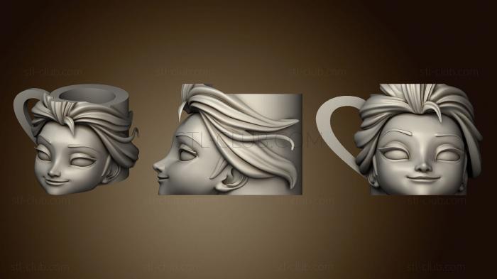 3D model Taza elsa (STL)